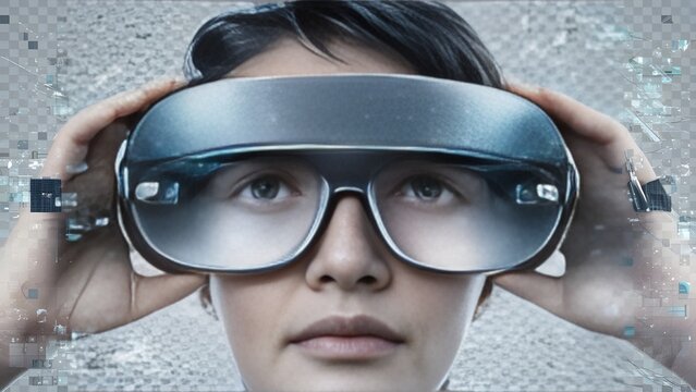 Vertual reality glasses