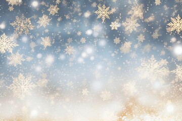 christmas gold background with stars and bokeh