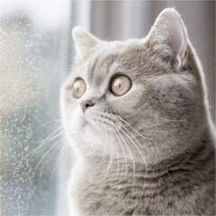 집사를 기다리는 고양이