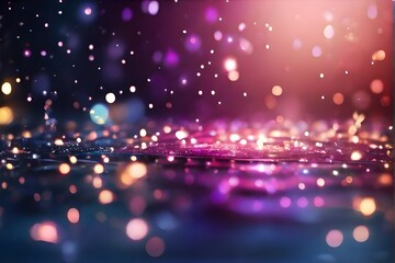 abstract shiny light and glitter background