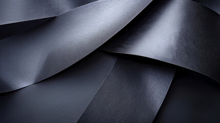 Black and gray paper pattern design smooth shiny background wallpaper