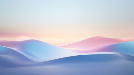 Peaceful Gradient Layers: Layers of natural colors create a peaceful gradient. - obrazy, fototapety, plakaty