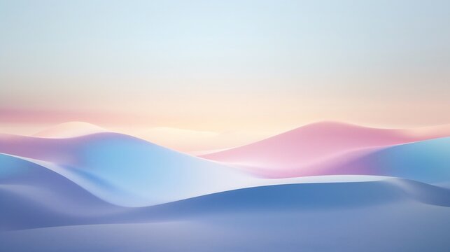Peaceful Gradient Layers: Layers of natural colors create a peaceful gradient.