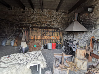 very old blacksmith's