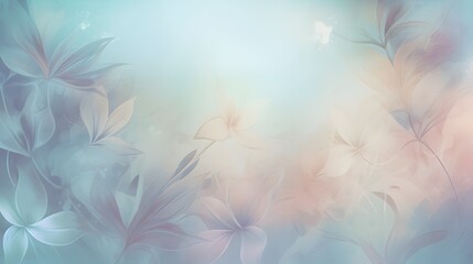 Fototapeta na wymiar light soft dreamy floral abstract background