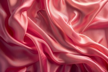 Close Up View of Pink Fabric