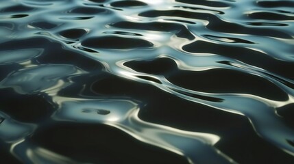 River Reflections: Wavy minimalist layers mirroring the serene flow of tranquil rivers.