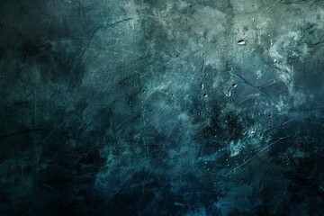 Dark Blue and Green Grungy Background