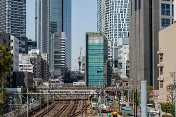 Fototapeta na wymiar 東京渋谷の風景