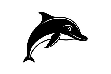 dolphin silhouette vector illustration