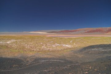 The splendid colors of the Puna Argentina landscape
