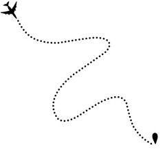 Airplane Travel Routes