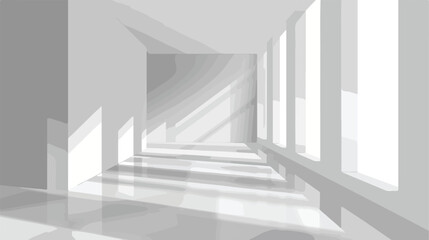 Gray background used for empty spacious room