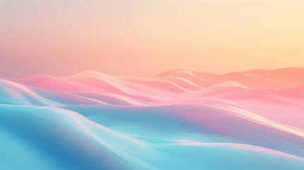Serene Nature Fusion: Creative layers infused with natural elements, blending to form a minimalist backdrop with calming rhythms. - obrazy, fototapety, plakaty