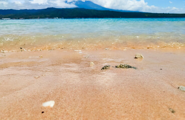 sand beach and sea