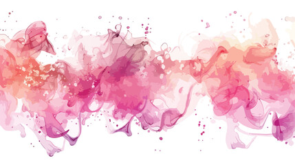 Pink Water Imitation. Abstract Background. Watercolor