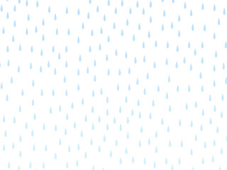 シンプル雨の日背景C：グラデ青