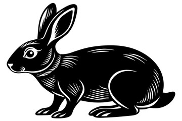 simple-rabbit-vector-illustration