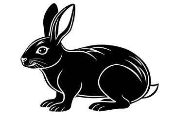 simple-rabbit-vector-illustration