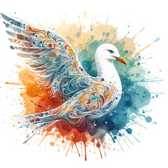 Fototapeta premium Isolated Animal on a Clear PNG Canvas, Generative AI
