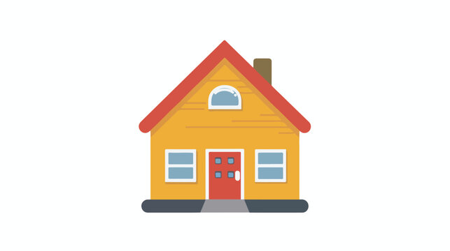 House home estate icon vector image. Can also be used