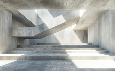 Concrete Canvas: Abstract Interiors Amidst Architecture