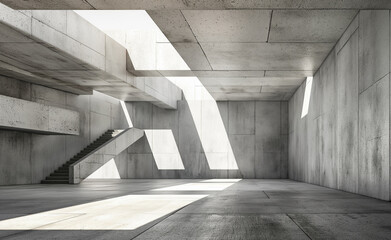 Concrete Canvas: Abstract Interiors Amidst Architecture