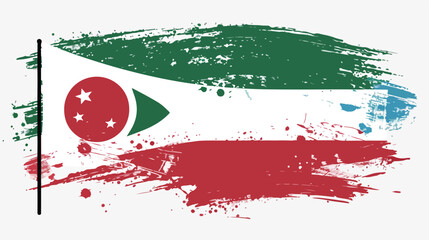 Maldives vector Flag hand drawnmaldivian rufiyaa vector
