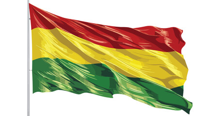 Mali flag vector illustration on a white background