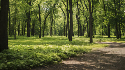Fototapeta premium path in the forest.