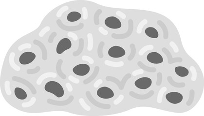 Fototapeta premium カエルの卵のイラスト