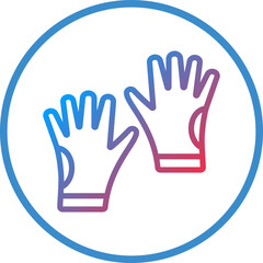 Vector Design Hand Gloves Icon Style