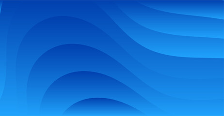 abstract blue curve modern background