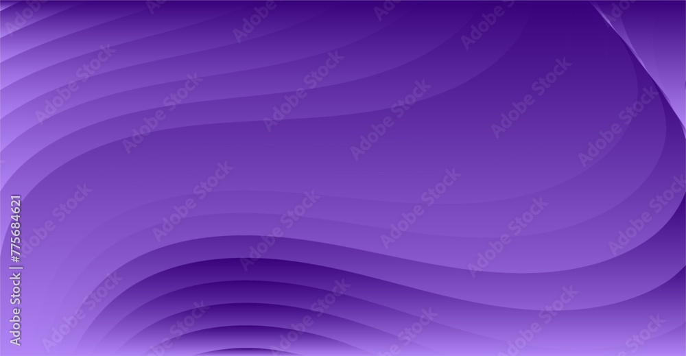 Aufkleber abstract purple gradient curve modern background