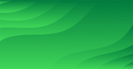 abstract green curve modern background