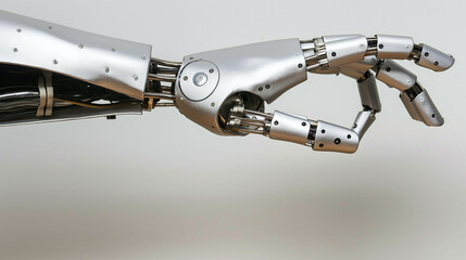 A fully functional robot arm.