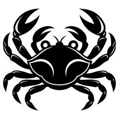 crab on white