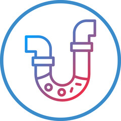 Vector Design Unclogging Icon Style