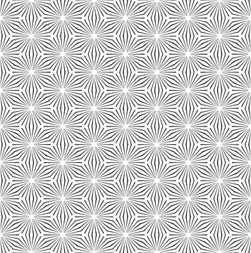 geometric seamless pattern vector image