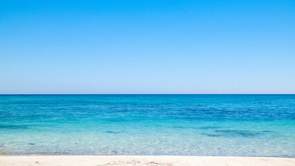 Beach in Vada, Italy.