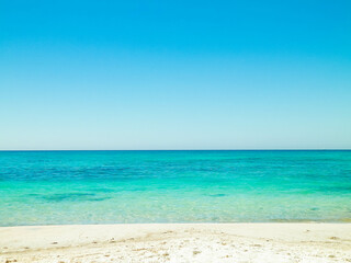 Beach in Vada, Italy.