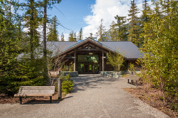 The Visitor Center at North Cascades National Park in Washington State © Zack Frank