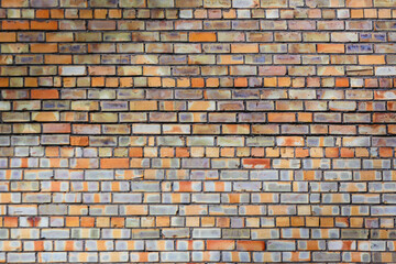 Yellow brick wall backgrounds, brick room, interior textured, wall background.1