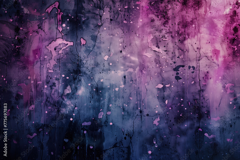 Poster peeling paint on a wall. background image. created with generative ai technology.