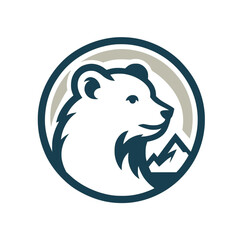 logo of a bear on an iceberg