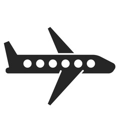 Airplane icon plane