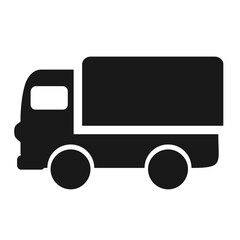 Cargo truck icon
