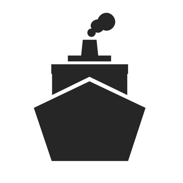 Ship simple icon