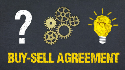 Buy-Sell Agreement	 - obrazy, fototapety, plakaty