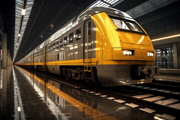 Image of train. Train related topics. Vacation by train. Rail strike. Train accident.